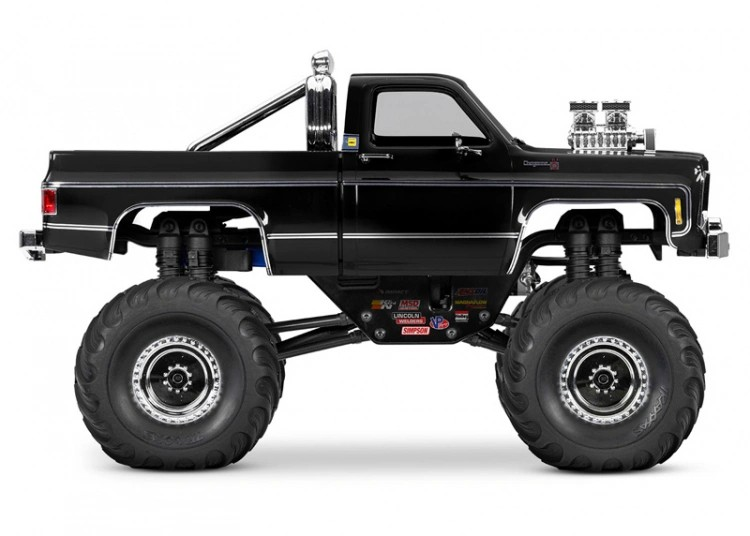 Traxxas TRX-4MT Chevrolet K-10 Monster Truck RTR Black - 2S LiPo/USB Charger