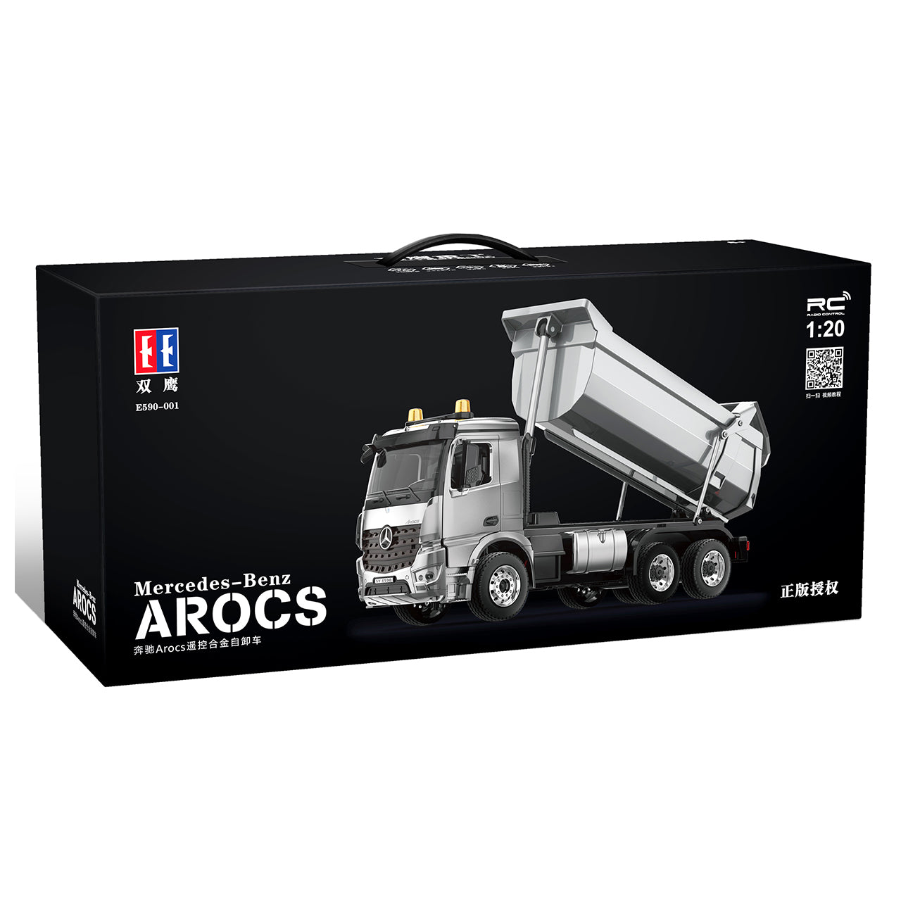 Double E Mercedes-Benz Arocs Dump Truck Scale 1:20 RTR