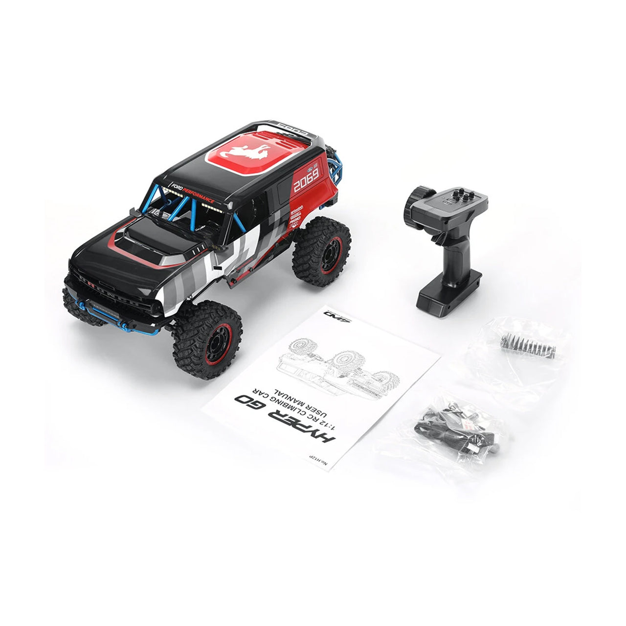 MJX Hyper GO H12P Ford Bronco R 1/12 Brushless Crawler RTR