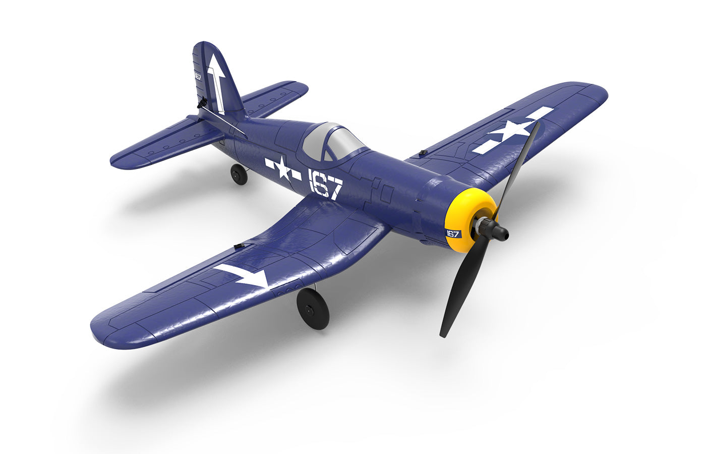 MODSTER MDX F4U Corsair Electric motor RTF incl. 6-axis flight attitude stabilisation 400mm