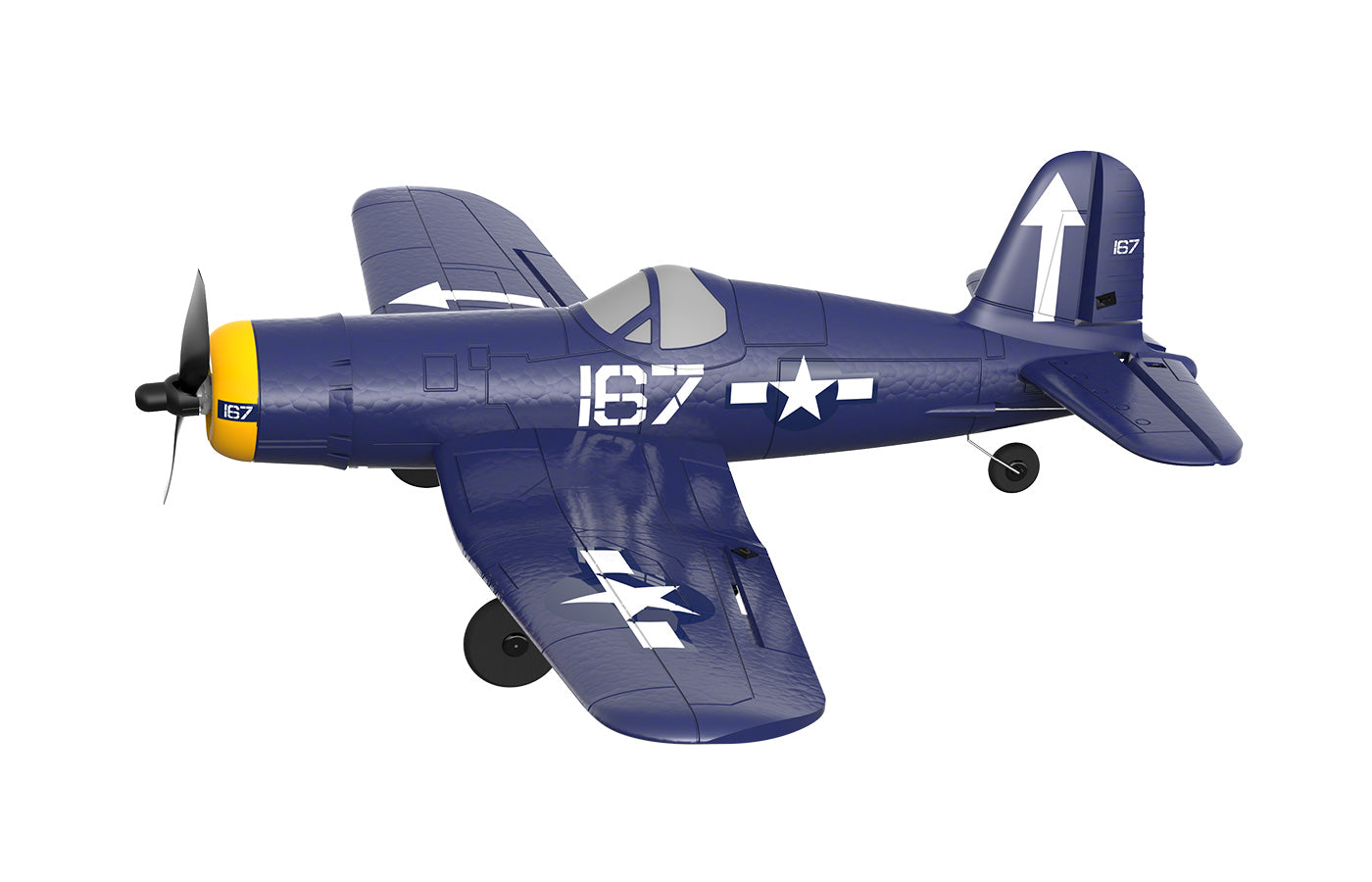 MODSTER MDX F4U Corsair Electric motor RTF incl. 6-axis flight attitude stabilisation 400mm