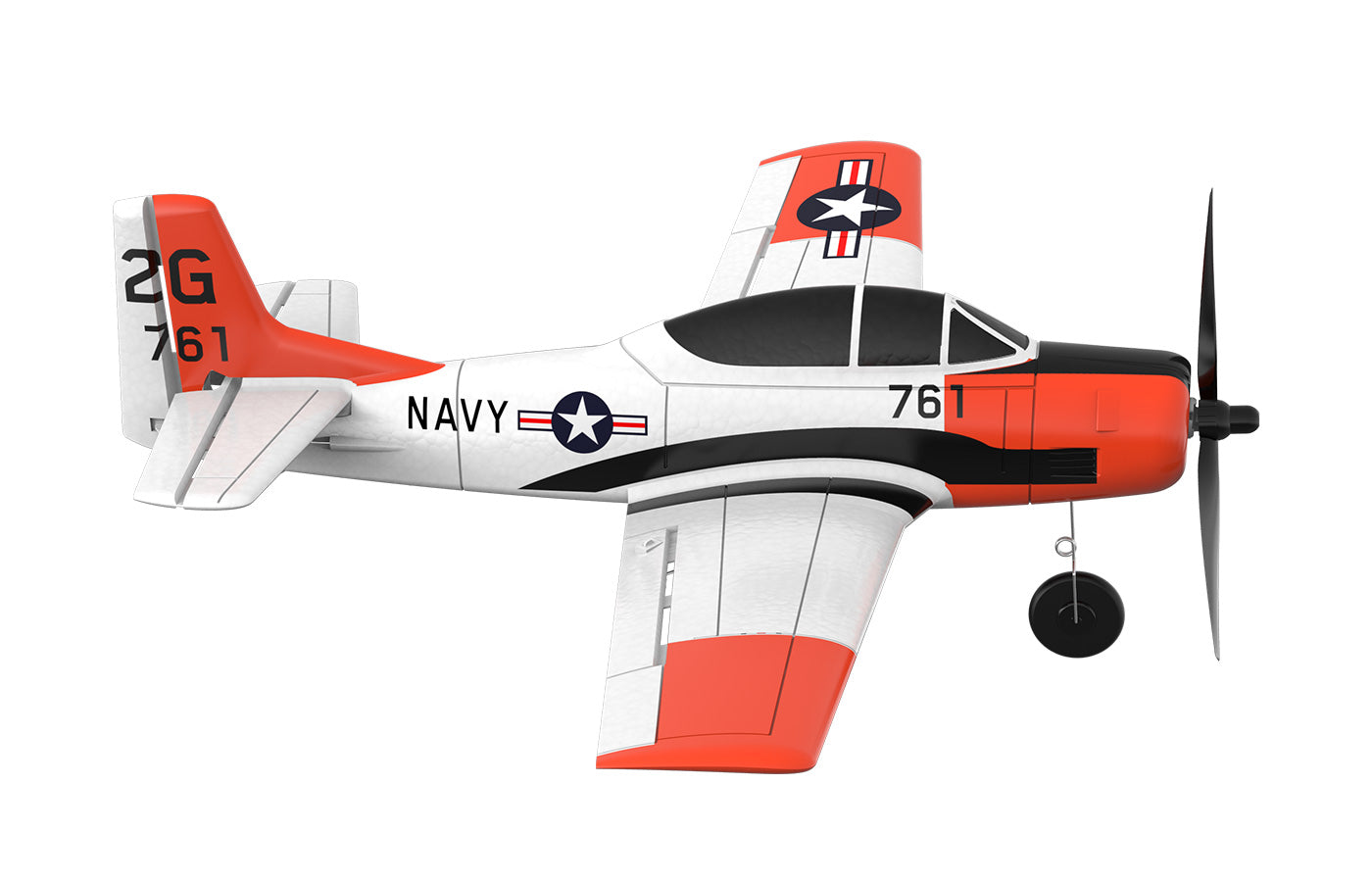 MODSTER MDX T-28 Trojan Electric motor RTF incl. 6-axis flight attitude stabilisation 400mm