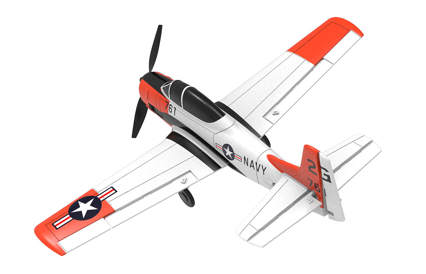 MODSTER MDX T-28 Trojan Electric motor RTF incl. 6-axis flight attitude stabilisation 400mm