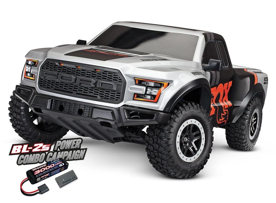 Traxxas Ford F-150 Raptor 2WD BL-2s 1/10 RTR TQ FOX