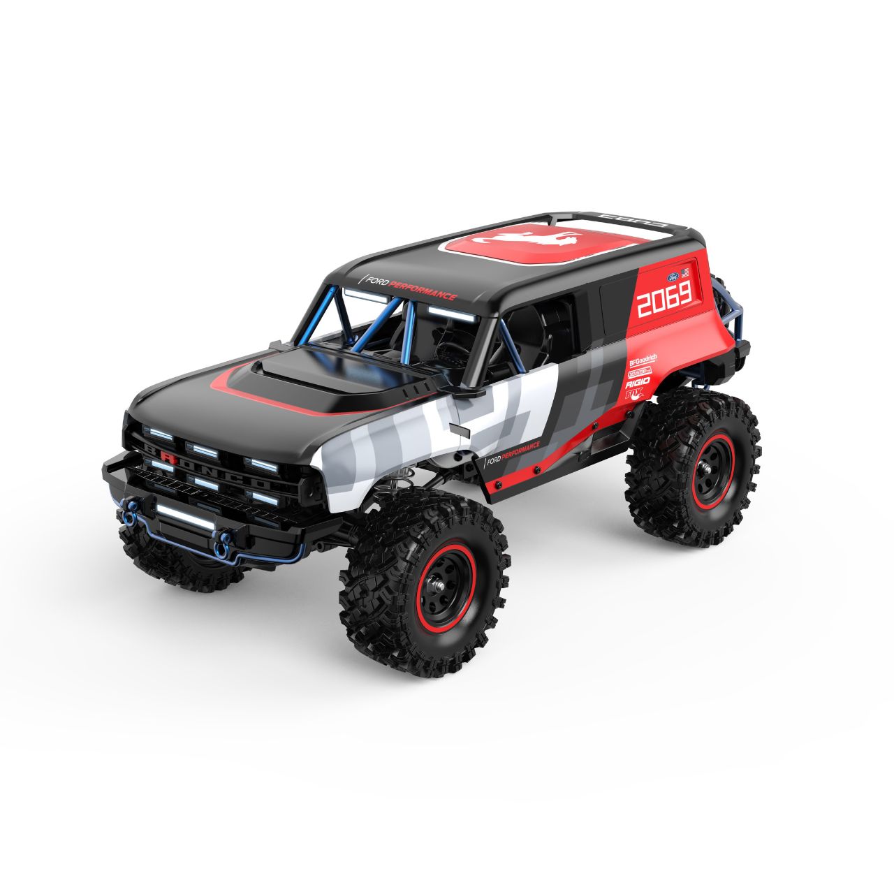 MJX Hyper GO H18P Ford Bronco R Baja 1000 1/18 Brushless Crawler RTR – εικόνα 1