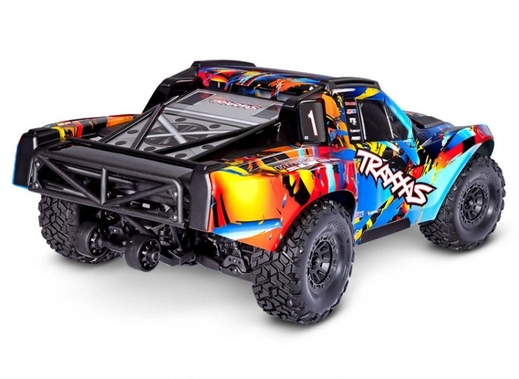 Traxxas Maxx® Slash® 6S 1/10 RTR 4x4 Brushless Short Course Truck (Rock n Roll) w/TQi™ 2.4GHz Radio & Link Module