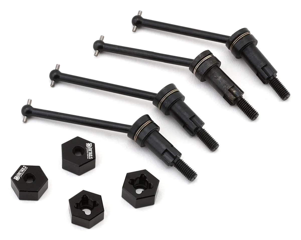 ProtonRC Metal CVD Drive Shaft Set For 1/16 Arrma® Mojave Grom (4) (Front/Rear) w/Hexes