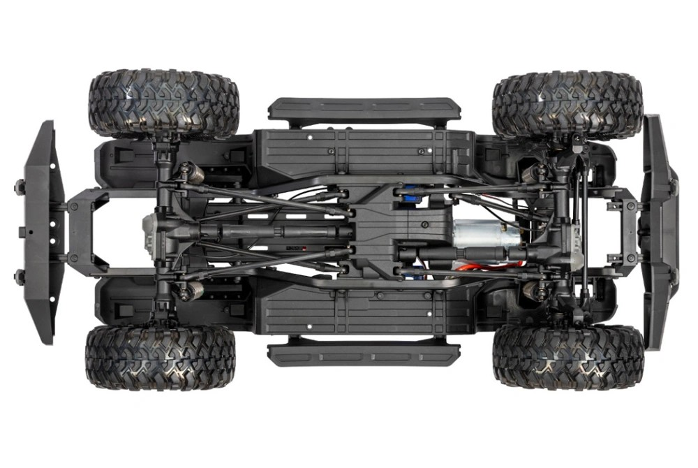 Traxxas TRX-4 1/10 Scale & Trail Rock Crawler w/Land Rover Defender Body (Silver) w/XL-5 ESC & TQi 2.4GHz Radio
