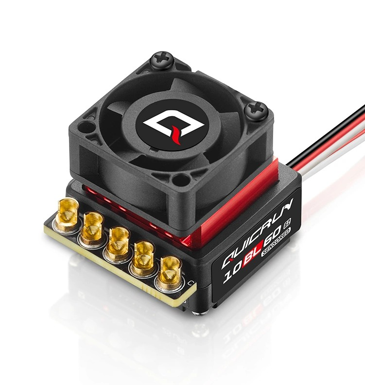 Hobbywing QuicRun Combo 10BL60 SD G2 - 3650SD 13.5T G2 1/10 Sensored