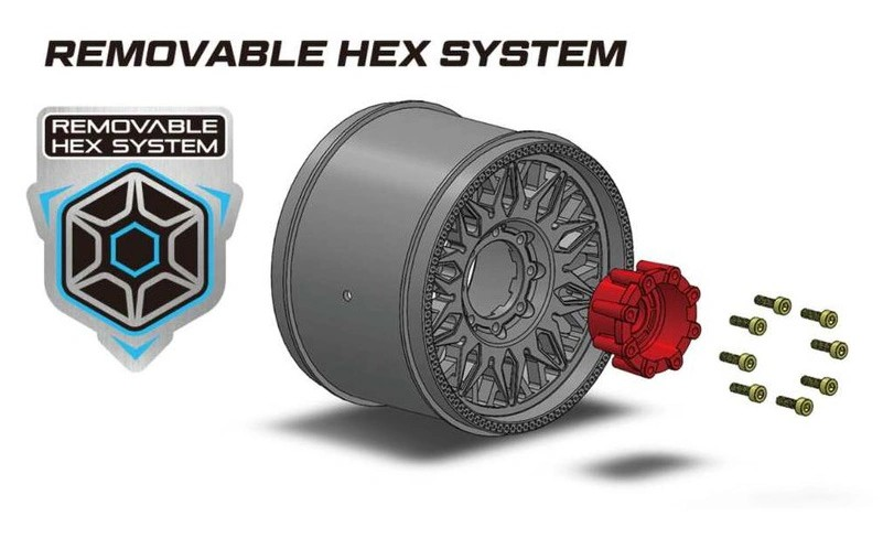 Louise Tires & Wheels ST-PIONEER 1/10 Soft (Removable 12, 14 & 17mm Hex) (2)