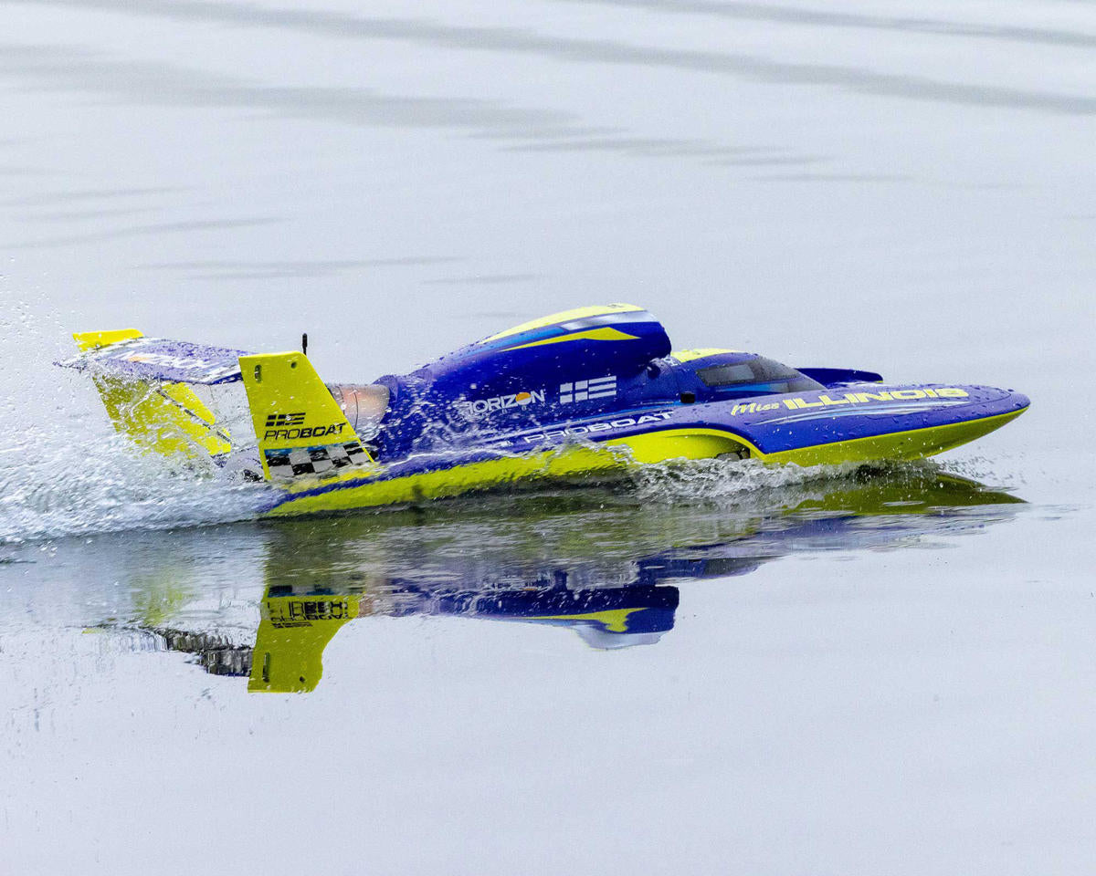 Pro Boat U-34 Miss Illinois 34" RTR Brushless Hydroplane 8S με DX3 Smart – 70+ MPH