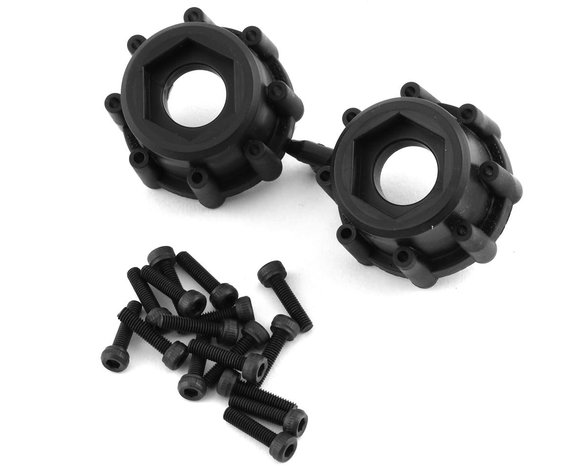 Pro-Line Menace HP Belted 3.8" Pre-Mounted Truck Tires (2) (Black) (S3) w/Raid Wheels