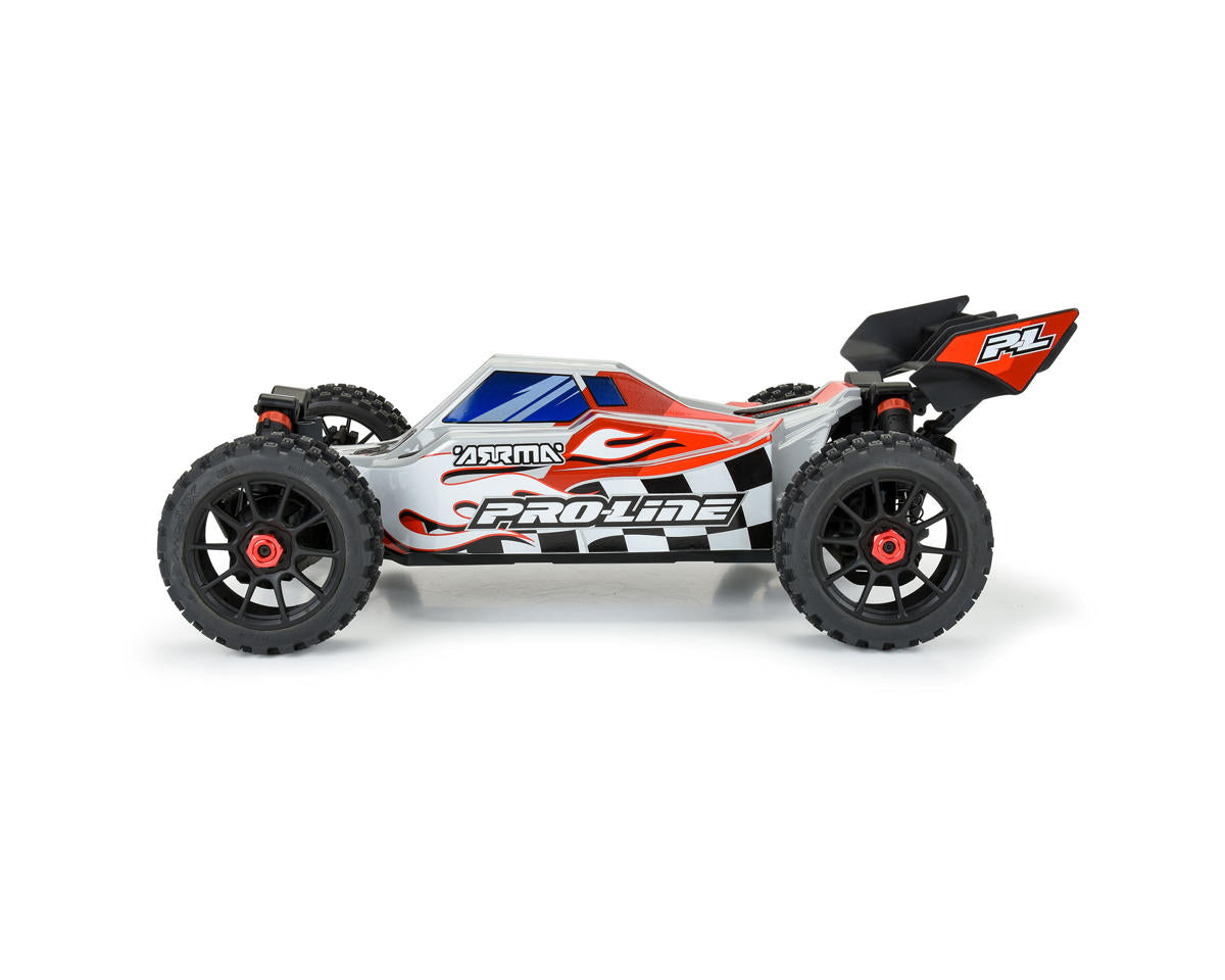 Pro-Line Axis Tough-Color Grey Body για ARRMA Typhon 223S 1/8 Buggy PRO3646-14
