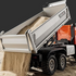 HUINA 1598 1/14 2.4G Remote Control Dumper 6x6 Engineering Transport Vehicle Lifting Rod Tipper