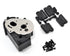 RPM Hybrid Gearbox Housing & Rear Mount Kit for Traxxas 2WD (Black)