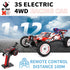 WLtoys 124008 1/12 4WD 2.4G 60km/h High Speed Brushless Motor RC Racing Car