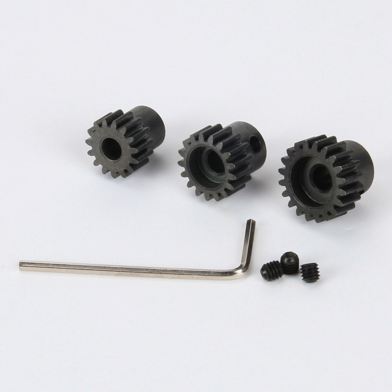 PROTONRC PINION GEAR 15T/17T/20T 0.8MOD SAFE-D5mm w/M2 κλειδί για 1-10 ARRMA 3S