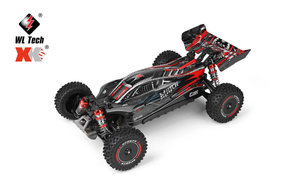 WLtoys 124010 RTR 1/12 Brushed Racing Car 2.4G 4WD 55km/h Off-Road Climbing High Speed ​​Truck