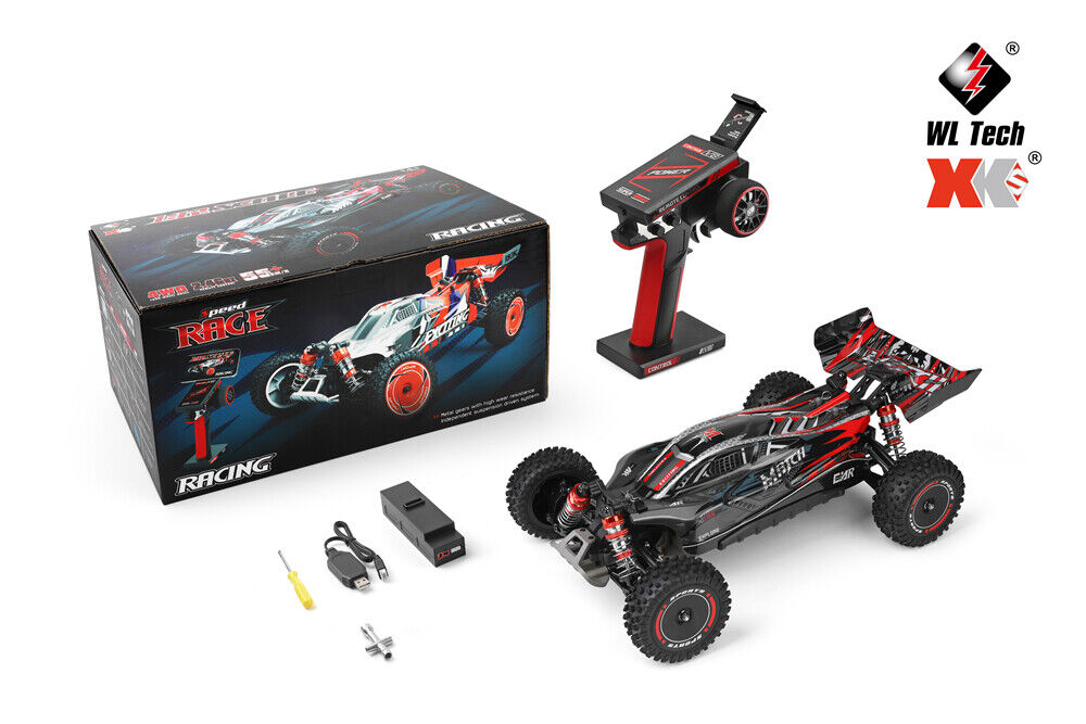 WLtoys 124010 RTR 1/12 Brushed Racing Car 2.4G 4WD 55km/h Off-Road Climbing High Speed ​​Truck