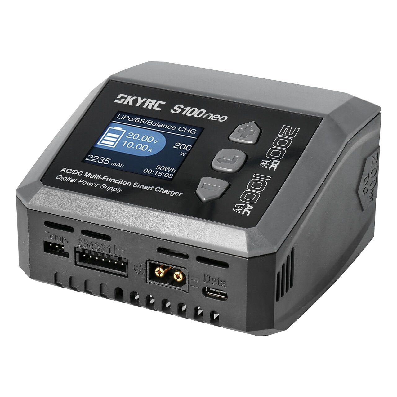 Φορτιστής SkyRC S100 Neo LiPo 1-6s 10A 100W AC/DC