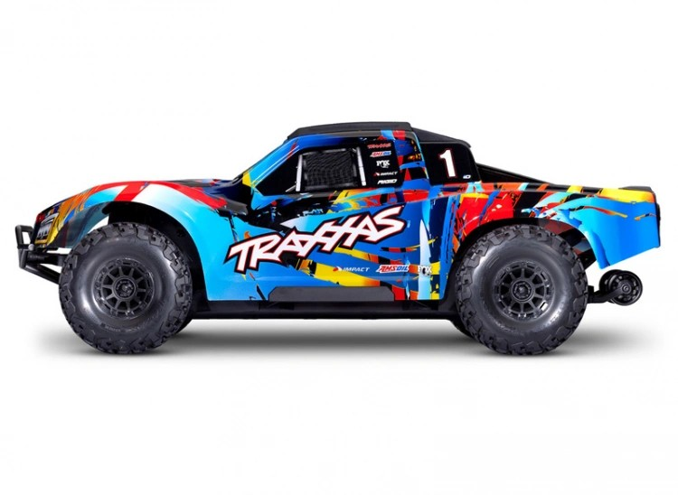 Traxxas Maxx® Slash® 6S 1/10 RTR 4x4 Brushless Short Course Truck (Rock n Roll) w/TQi™ 2.4GHz Radio & Link Module