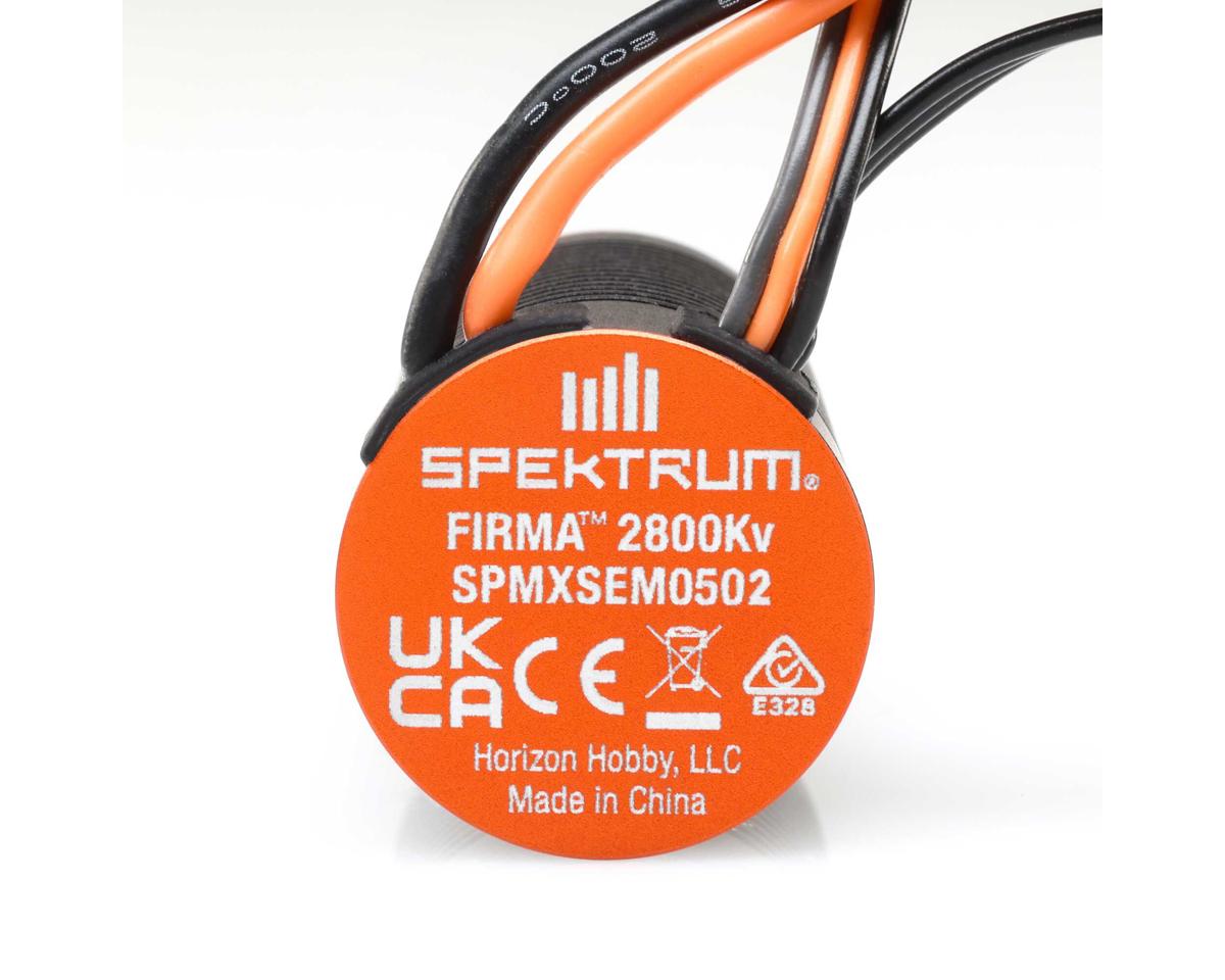 Spektrum Firma 2-in-1 Brushless Motor ESC 2800Kv Sensored