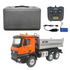 HUINA 1598 1/14 2.4G Remote Control Dumper 6x6 Engineering Transport Vehicle Lifting Rod Tipper