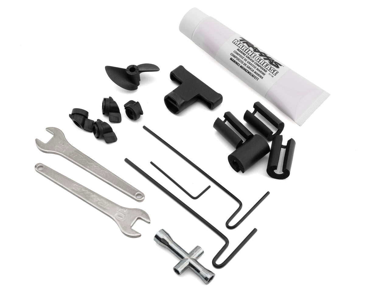 Traxxas Spartan® SR 6S High-Performance Brushless RTR Race Boat (Orange) w/TQi™ 2.4GHz Radio & TSM®