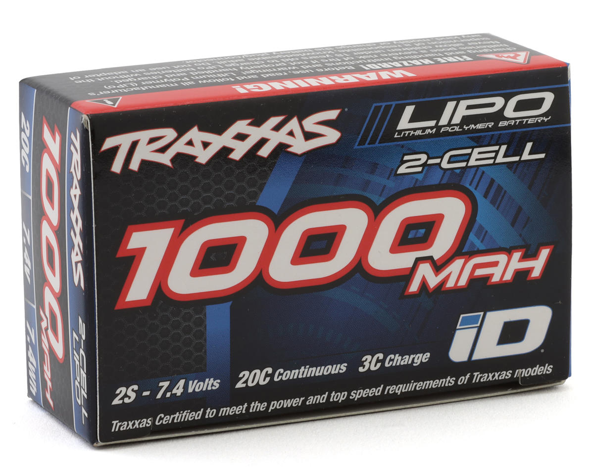 Traxxas 2S Power Cell LiPo Μπαταρία 1000mAh 7.4V 20C με iD Connector