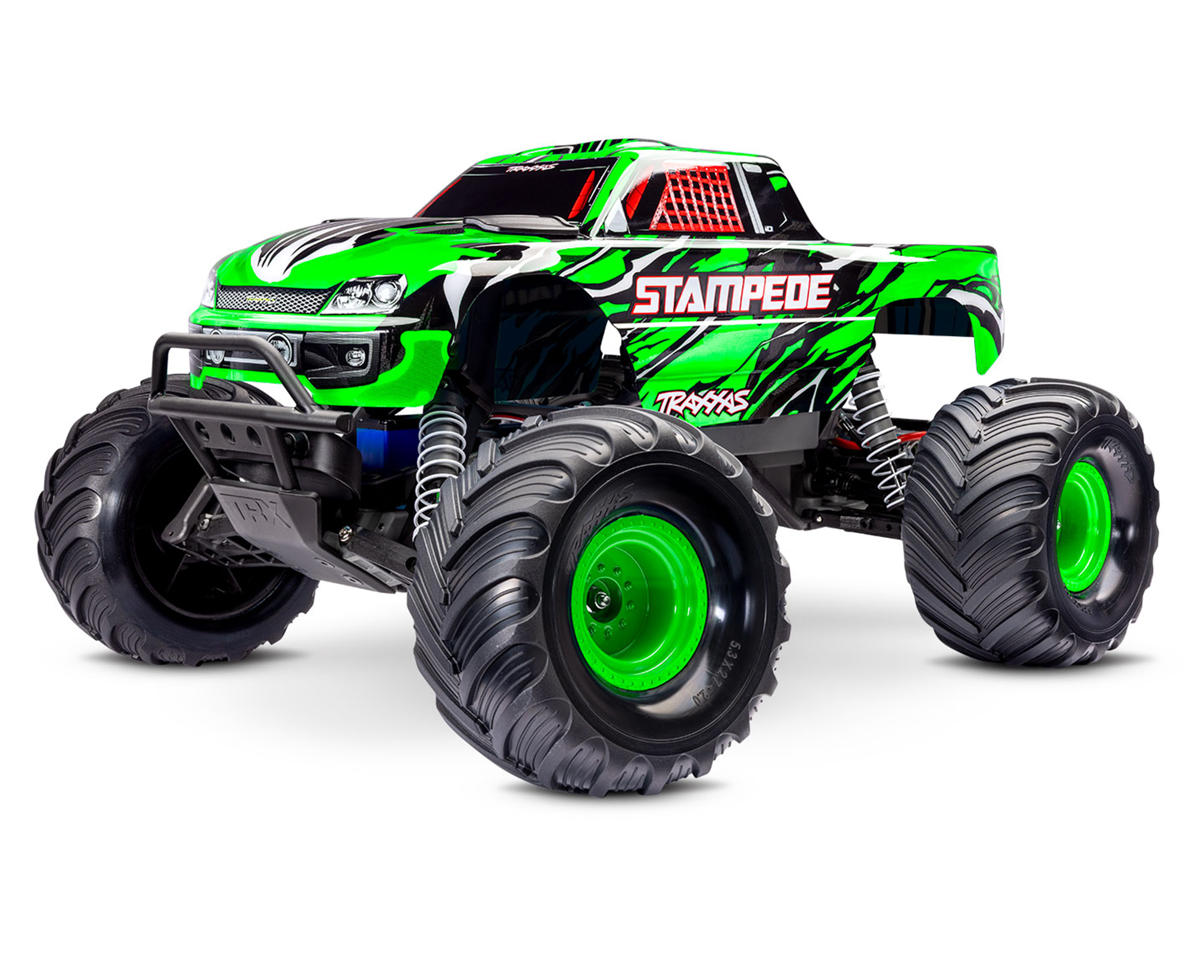 Traxxas Stampede HD 1/10 RTR 2WD Monster Truck Green – Με XL-5 ESC, TQ 2.4GHz, Μπαταρία & USB-C Charger