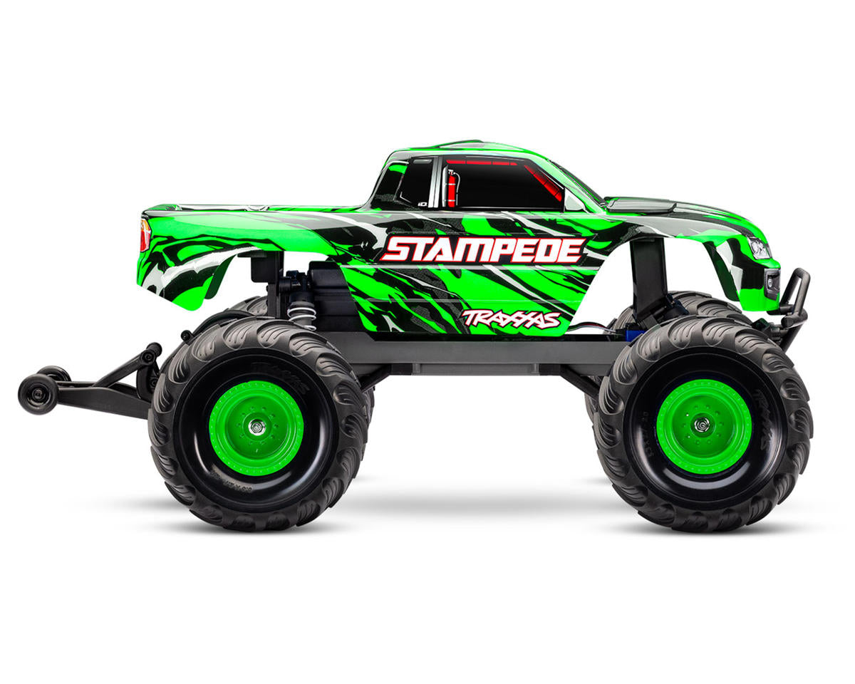 Traxxas Stampede HD 1/10 RTR 2WD Monster Truck Green – Με XL-5 ESC, TQ 2.4GHz, Μπαταρία & USB-C Charger