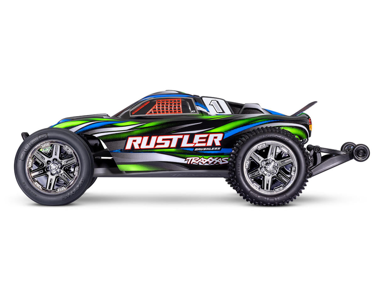 Traxxas Rustler BL-2s HD 1/10 RTR 2WD Brushless Stadium Truck  w/BL-2s ESC & TQ 2.4GHz Radio