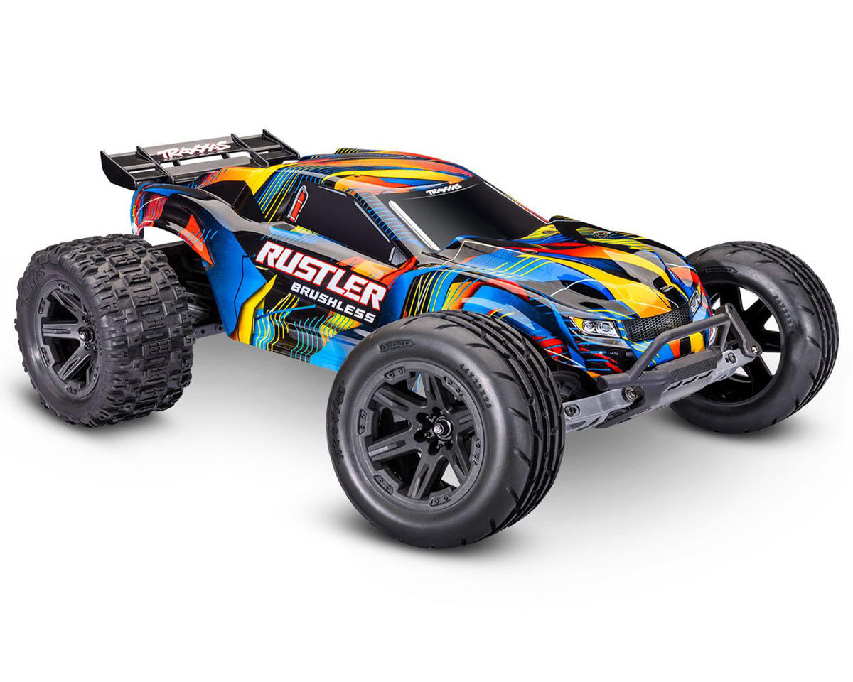 Traxxas Rustler VX3 1/10 RTR 2WD Brushless Stadium Truck με VX3 ESC, TQi Sport & TSM