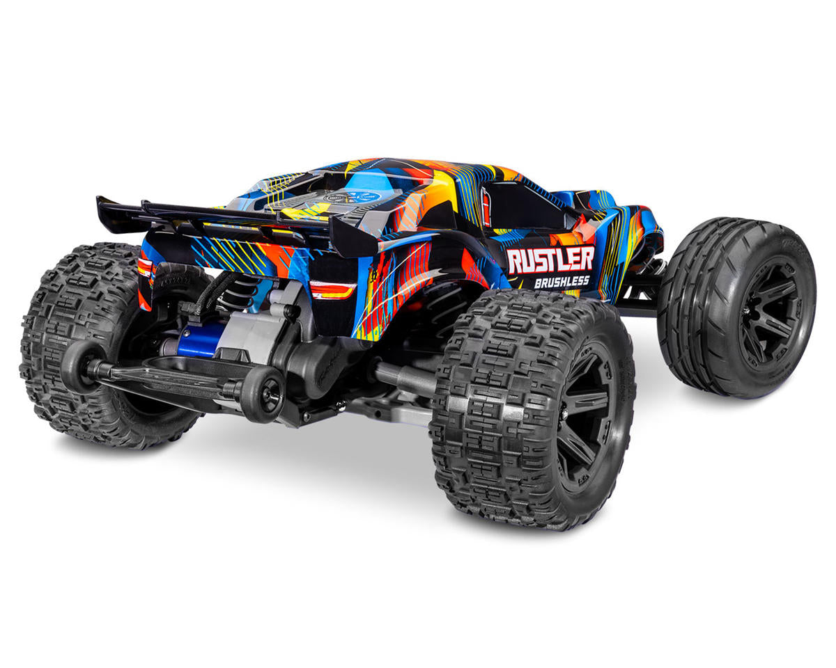 Traxxas Rustler VX3 1/10 RTR 2WD Brushless Stadium Truck με VX3 ESC, TQi Sport & TSM