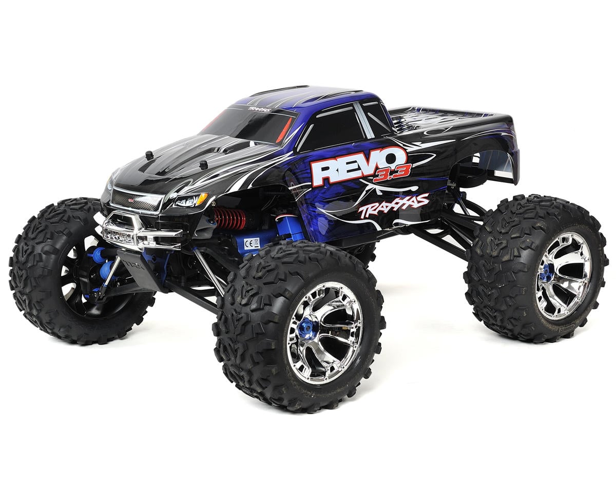 Traxxas Revo 3.3 Blue 1/10 4WD Nitro RTR με TQi και TSM