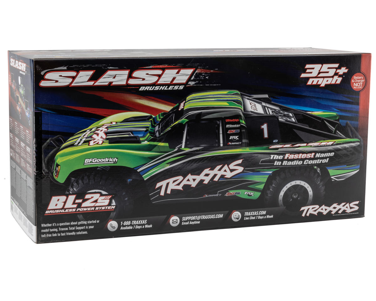 Traxxas Slash BL-2S 1/10 RTR 2WD Brushless Short Course Truck (Red) w/BL-2S ESC & TQ 2.4GHz Radio