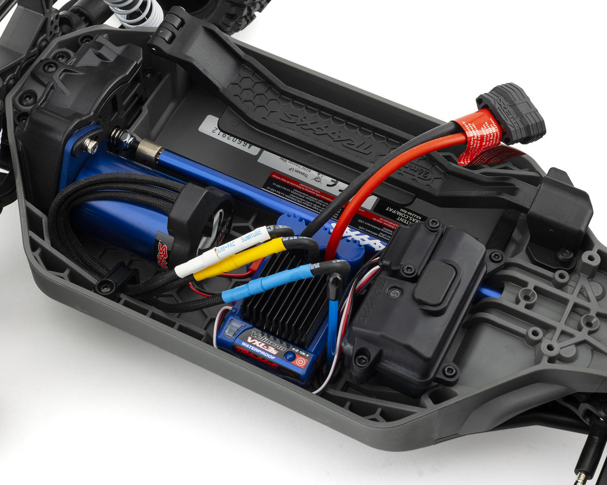 Traxxas Rustler 4x4 VXL Brushless RTR 1/10 4WD Stadium Truck (Red) w/TQi 2.4GHz Radio & TSM