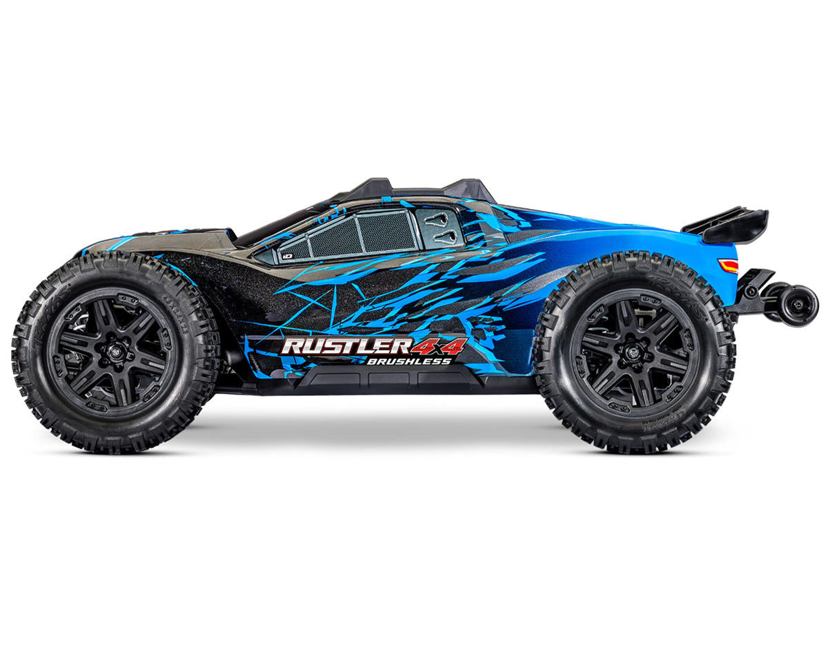 Traxxas Rustler 4x4 VX3 Blue
