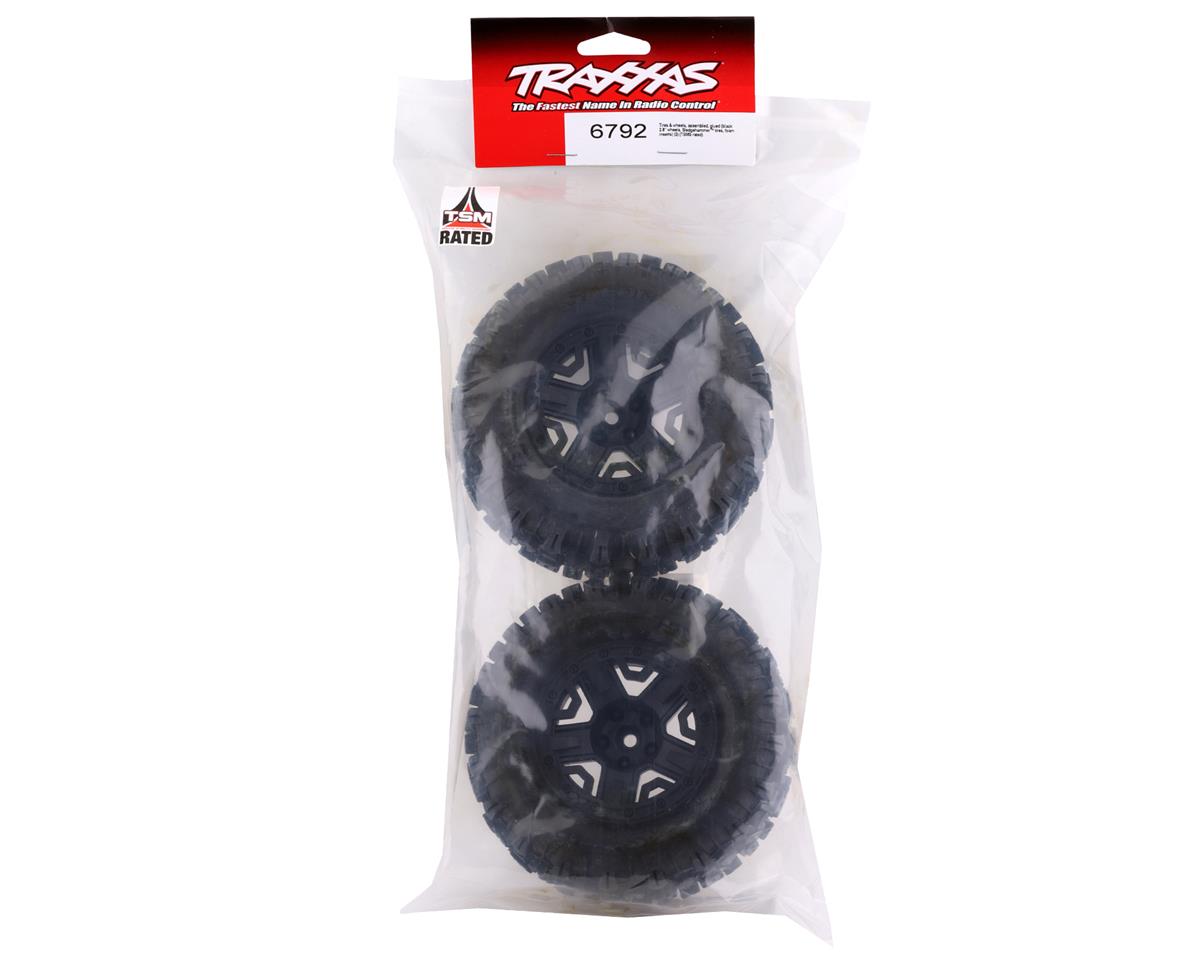Traxxas Sledgehammer 2.8" Pre-Mounted Tires w/12mm Hex (2) (Black)