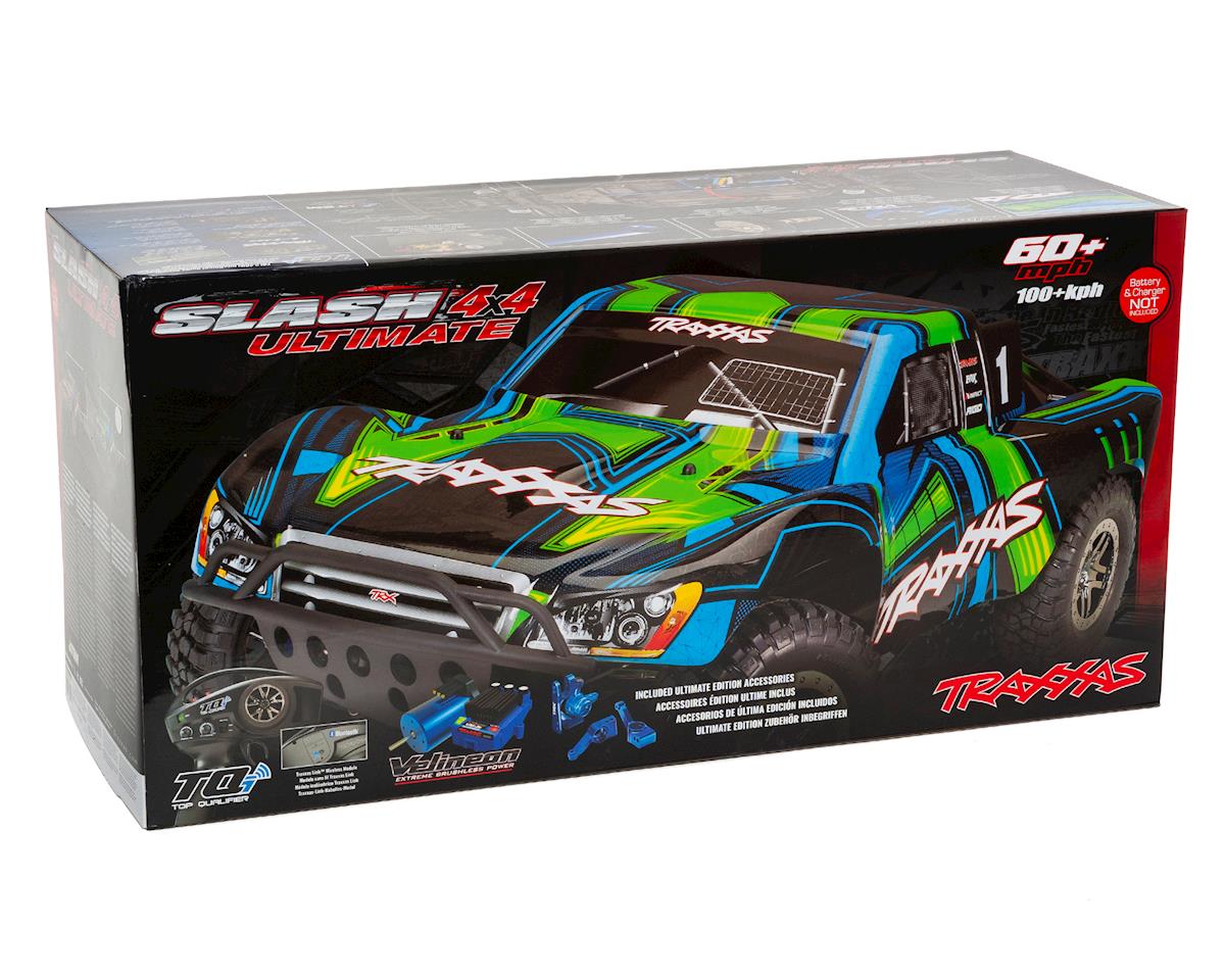 Traxxas Slash 4X4 "Ultimate" RTR 4WD Short Course Truck με ραδιόφωνο TSM &amp; TQi 2,4 GHz