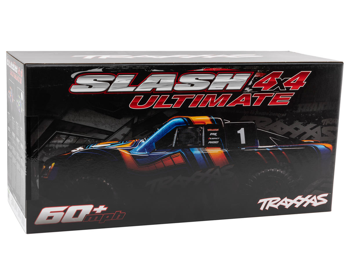 Traxxas Slash 4X4 "Ultimate" Brushless RTR 4WD Short Course Truck (Orange) w/TSM & TQi 2.4GHz Radio
