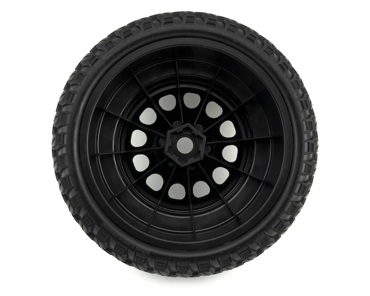 Traxxas XRT Gravix Belted Pre-Mounted Tires (Black) (2) w/24mm Hex