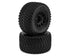 Traxxas XRT Gravix Belted Pre-Mounted Tires (Black) (2) w/24mm Hex