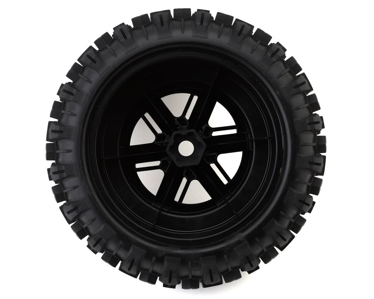 Traxxas 7871 – Τροχοί Sledgehammer Belted για X-Maxx και XRT, μαύροι (2 τεμ.)