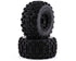 Traxxas Maxx Pre-Mounted Sledgehammer Tires w/2.8" Wheels (Black) (2) (17mm Hex)