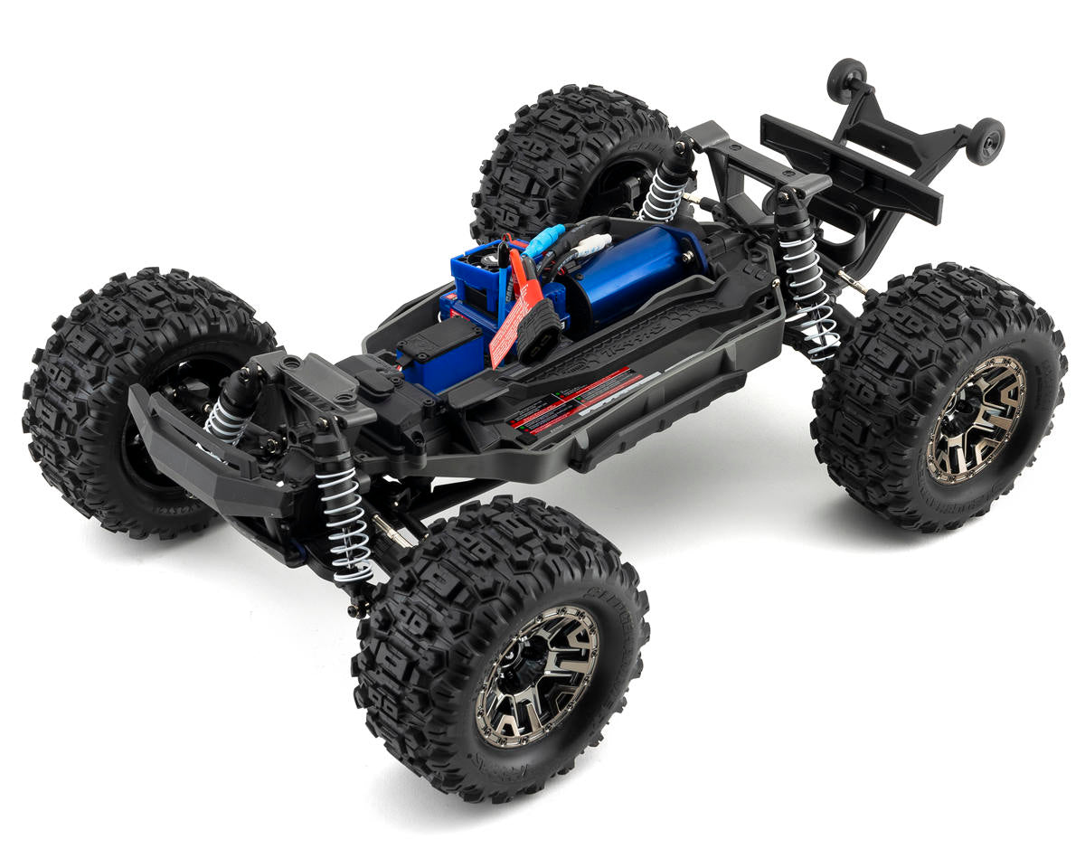 Traxxas Stampede 4x4 VXL Brushless RTR 1/10 4WD Monster Truck (Blue) w/TQi 2.4GHz Radio & TSM