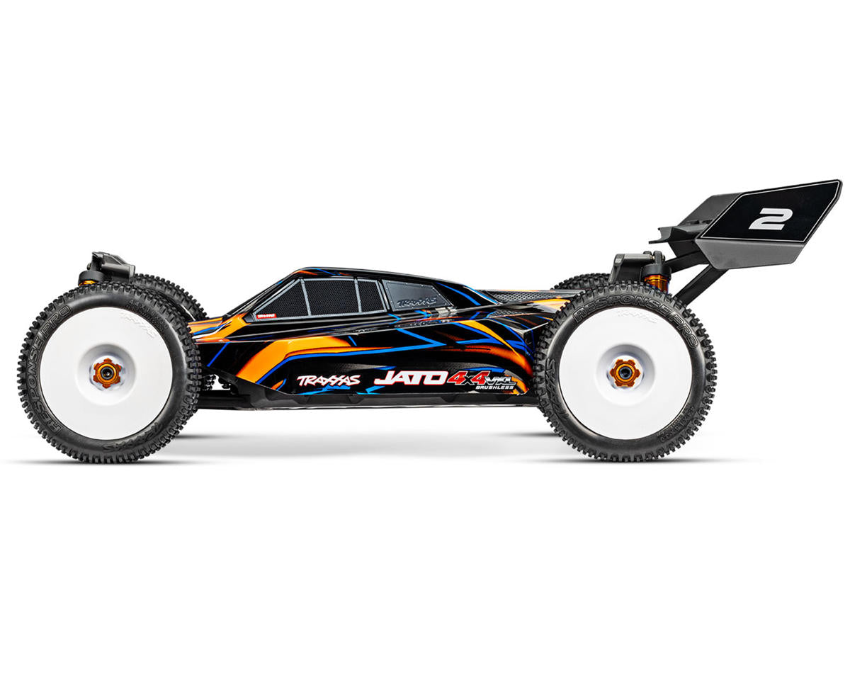 Traxxas Jato® 4x4 VXL 1/8 Brushless Electric Racing Buggy (Orange) w/TQi 2.4GHz Radio