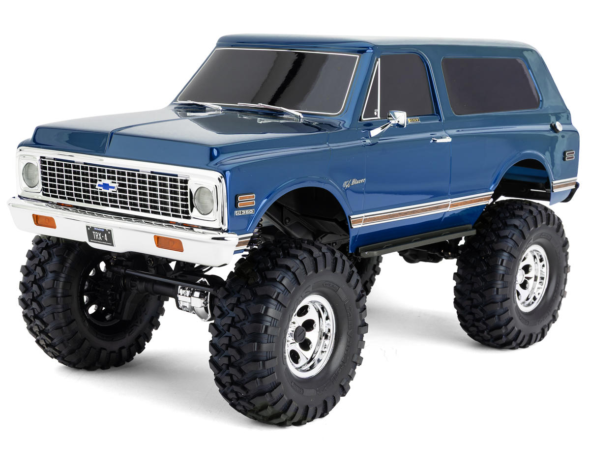 Traxxas TRX-4 High Trail Edition 1/10 RTR Rock Crawler με 1972 Chevy K5 Blazer Body – Blue