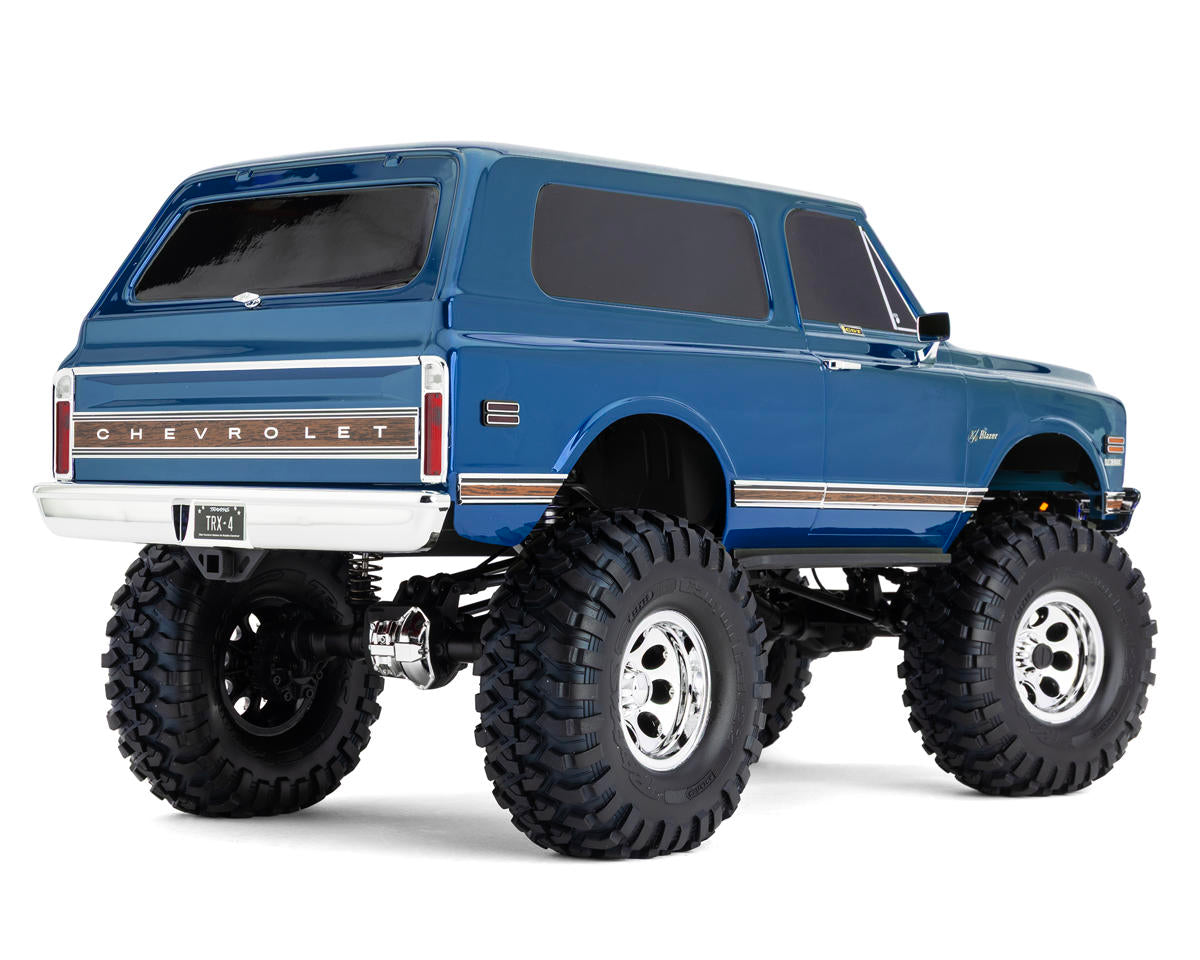 Traxxas TRX-4 High Trail Edition 1/10 RTR Rock Crawler με 1972 Chevy K5 Blazer Body – Blue