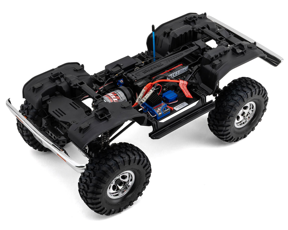 Traxxas TRX-4 High Trail Edition 1/10 RTR Rock Crawler με 1972 Chevy K5 Blazer Body – Blue